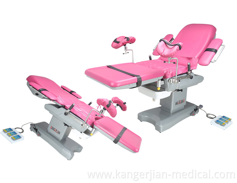 Medical manual portable surgical theatre operation table plastic surgery gynecological exam table